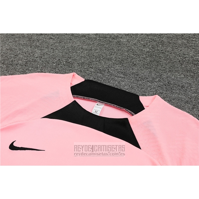 Camiseta De Futbol de Entrenamiento Paris Saint-Germain 2022-2023 Rosa